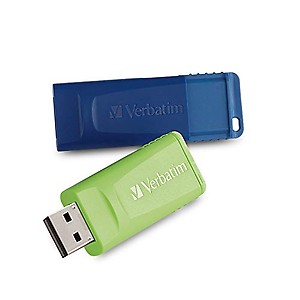 VERBATIM 99812 64GB Store 'n' Go USB Flash Drive, 2 pk price in India.