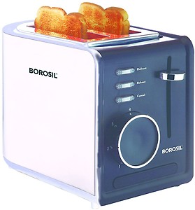 BOROSIL KRISPY POP-UP TOASTER SS 850 W Pop Up Toaster  (Silver) price in India.
