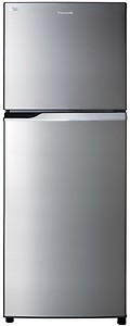 Panasonic 296 L Frost Free Double Door 2 Star Refrigerator  (Stainless Steel, NR-BL307PSX1/PSX2) price in .