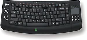Teknobay 2.4Ghz Wireless Keyboard with Touch Pad (Black) price in India.