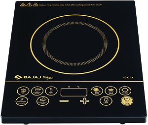 BAJAJ Majesty ICX 21 Induction Cooktop  (Black, Push Button) price in India.