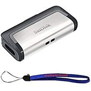 SanDisk Ultra Dual USB Drive 3.1, SDDDC2-256G-I35 256GB, USB 3.1/Type C Reversible Connector, Retractable Design, Type-C OTG-Enabled Android Devices, 5Y (Black, Silver) price in India.
