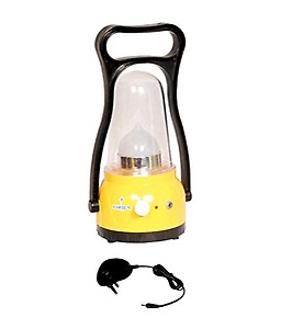 Urjja 12 LED New Moon Plastic Rechargeable Emergency Light with Charger (Yellow) price in India.