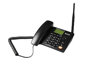 Beetel Fixed landline Phone Wireless with LED Display, Dual Sim GSM, Phone Memory 1000 Numbers, Speaker Phone, FM Radio, Crystal Clear Conference Call Quality, (Black)(F2N) price in India.