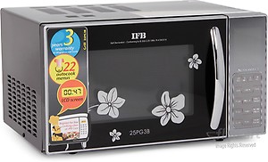 IFB 25 L Grill Microwave Oven  (25PG3B, Black) price in India.
