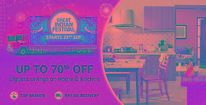 Upto 70% off on Home & Kitchen Products