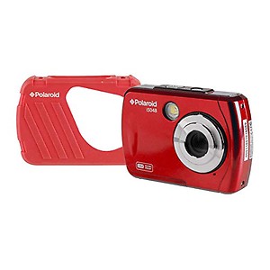 Polaroid iS048 Waterproof Digital Camera (Red) price in India.