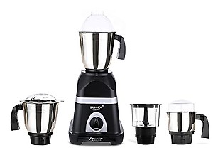 Su-mix Triaa 1000W Mixer Grinder with 3 Stainless Steel Jars (1 Wet Jar, 1 Dry Jar and 1 Chutney Jar), Red.Make in India price in India.