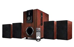 Intex Choral TUFB 4.1 CH 60W Bluetooth Home Theatre Speakers price in India.