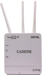 CareME No Buffer, No Waiting, Hi Speed Stable Internet Speed 300Mbps 300 Mbps 4G Router  (White, Dual Band) price in India.