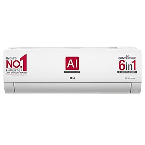 LG 1.5 Ton 3 Star AI DUAL Inverter Split AC (Copper, Super Convertible 6-in-1 Cooling, HD Filter with Anti-Virus Protection, 2023 Model, RS-Q18HNXE, White) price in India.