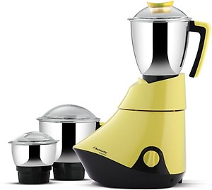Butterfly Splendid-Yellow jx3 220 W Mixer Grinder (3 Jars, Yellow) price in India.