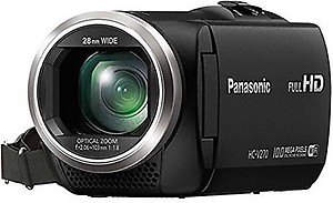 Panasonic HC-V270 HD Video Camera (Black) price in India.