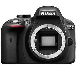Nikon D3300 24.2 MP Digital SLR Camera (18-55 mm & 55-200 mm) (Black) price in India.