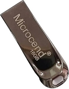 Microcend 16gb 3.0 USB Pen Drive/Flash Drive with Metal Body External Storage Device (Color- Shine Black) (M1-02) price in India.