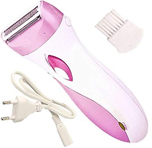 POWERNRI® Electric Hair Trimmer KM-3018 Rechargeable Cordless Smart Beard Trimmer Zero Machine (Pink) price in India.
