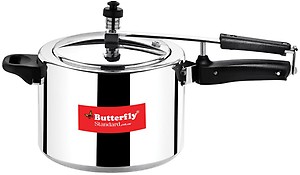 Butterfly Superb Plus 5 Ltr Aluminium Inner Lid Pressure Cooker