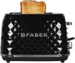 Faber FT 950W DLX BK 950-Watt 2-Slice Pop-up Toaster (Black) price in India.