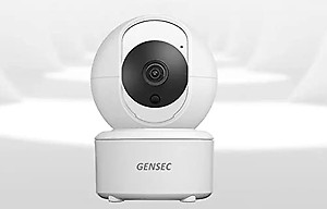 GENSEC 6MP Dual Lens Wireless PT Camera with Dual Night Vision, Two Way Audio 6MP WiFi Camera with Rotation & Autotracking (Indoor/Outdoor) price in India.