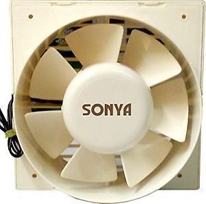 6" Hi Speed Axial Exhaust Fan Sonya Black (18 cms x 18 cms x 9.5 cms) price in India.