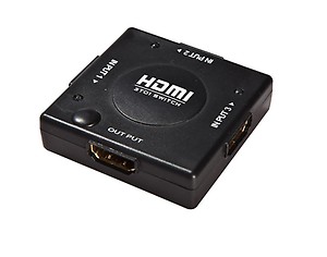 1080P 3 PORT HDMI SWITCH VIDEO SWITCHER 3 INPUT 1 OUTPUT For HDTV DVD XBOX PS3 price in India.