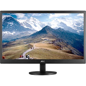 AOC 18.5 inch HD LED Backlit TN Panel Monitor (e970Swnl)(Response Time: 5 ms, 60 Hz Refresh Rate) price in India.