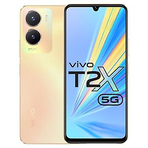 Vivo T Series T2x 5G Dual Sim Smartphone (8GB RAM, 128GB Storage) 6.58 inch FHD+ Display | MediaTek Dimensity 6020 Processor (Aurora Gold) price in India.