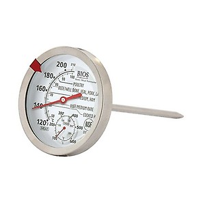 BIOS Professional Meat Oven Thermometer, White price in India.