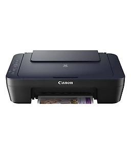 Canon Pixma Wireless Color All-in-One Inkjet Printer (Auto Power ON, E460/470, Black) price in India.