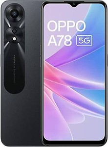 oppo A78 5G (8GB RAM, 128GB, Glowing Black) price in India.