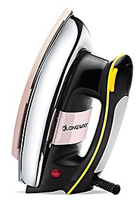 Longway Plancha X Heavy Weight Automatic Dry Iron (Black, 1000w) price in India.
