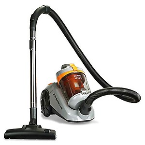 AGARO Empire 2200Watt Bagless Vacuum Cleaner With 3L Dust Collector (Orange/Ash),3 Liter,HEPA Filter price in India.
