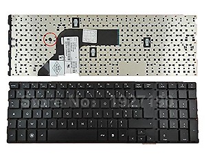 Black Keyboard Compatible for HP ProBook 4510 4510s 4515s 4710s 4750s Laptop US Keyboard price in India.