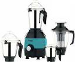 Butterfly Bhima 1000 Watts Mixer Grinder with 4 Jars (Turquoise) Plastic price in India.