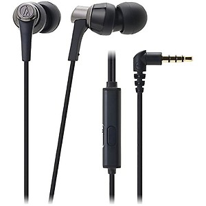 Audio-Technica ATHCKR3ISBK in-Ear Headphones (Black) price in India.