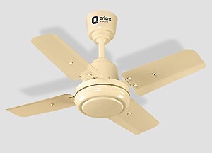 Orient 4 Blade Ceiling Fan New Breeze Ivory 600 MM (24 inch) price in India.