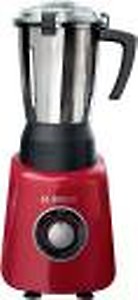 Bosch Plastic Truemixx Radiance Mixer Grinder 600 Watt, 3 Jars - MGM4334RIN, Red price in India.