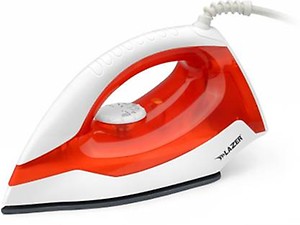 Lazer Ultimate ISI Certified 1100W Dry Iron With Over Heating Safety(Red) price in India.
