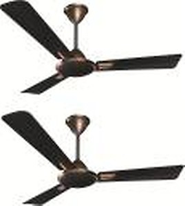 Crompton Aura Prime 1200mm (48 inch) Ceiling Fan (Onyx), Pack of 1 price in India.