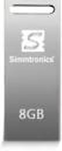 Simmtronics 8 GB Flash Drive USB 2.0 Pendrive Metal Body for Laptop and Computer… price in India.