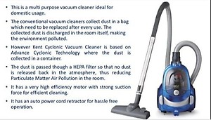 KENT KC-B502 Bed & upholstry Hand-held Vacuum Cleaner with Anti-Bacterial Cleaning(Red) price in India.