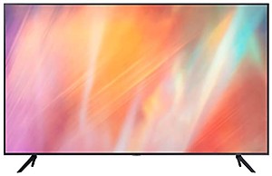 Samsung 139.7 cm (55 inches) 4K Ultra HD Smart LED TV UA55AU7500KLXL (Titan Gray) (2021 Model) price in India.