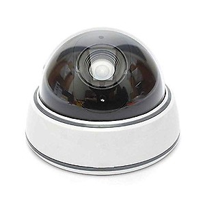 JEVAL Dummy CCTV Dome Camera with Blinking red LED Light. for Home or Office Security price in India.