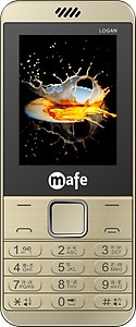 Mafe Logan (2.4 inch display, Dual Sim, 1800 mah battery,16GB Expandable memory) price in India.