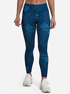 Cultsport Teal Printed Tights