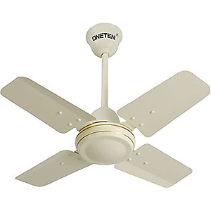 ONETEN 600mm 55Watts 24” Chill Breeze Ceiling Fan ,White price in India.