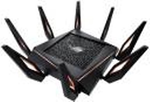 ASUS GT-AX11000 11000 Mbps Gaming Router  (Black, Tri Band) price in India.