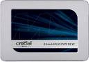 Crucial MX500 500 GB Laptop, Desktop Internal Solid State Drive (SSD) (CT1000MX500SSD1)  (Interface: SATA, Form Factor: 2.5 Inch) price in India.