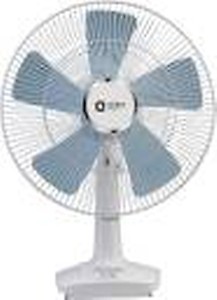 Orient Electric Wind Pro 60 Desk Fan | 400mm Table Fan | Revolutionary CTX Technology | Strong & Powerful Motor | Warranty (2 Years) | (White/Blue Tint, Pack of 1) price in India.