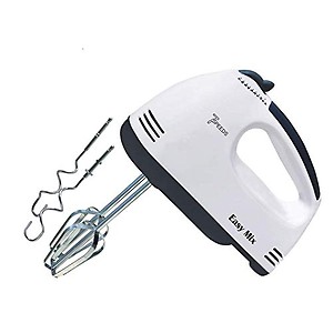 Shivu Fashion Plastic Multifunctional Hand Mixer for Egg Beater and Food Blender with 7 Speed (White) Shivu-154 price in India.